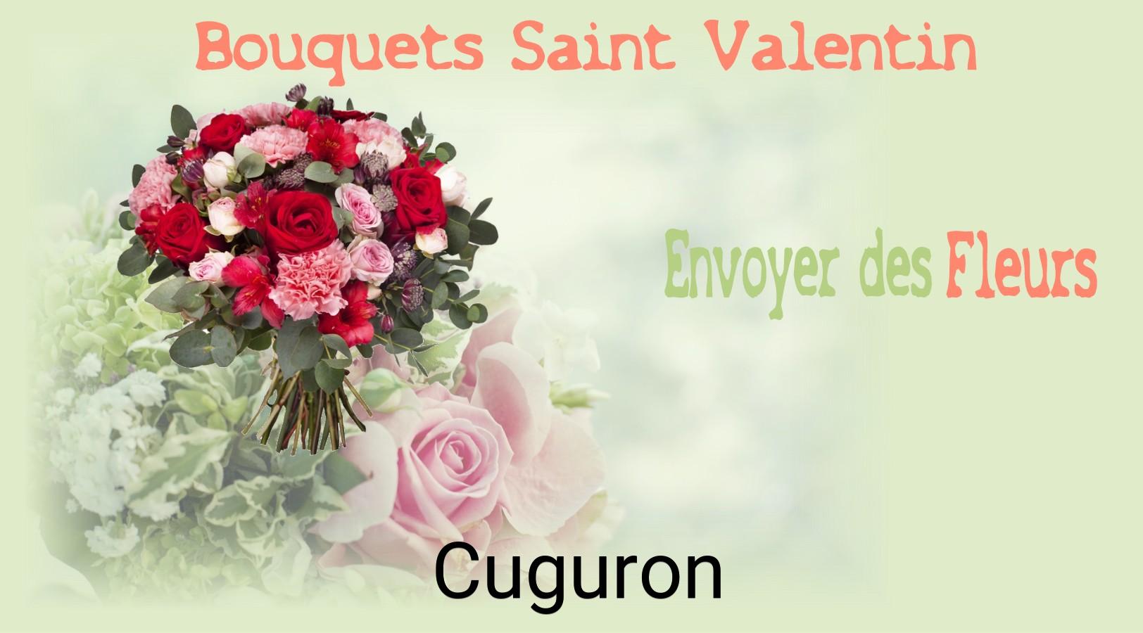 Roses de Saint-Valentin livrées à Cuguron